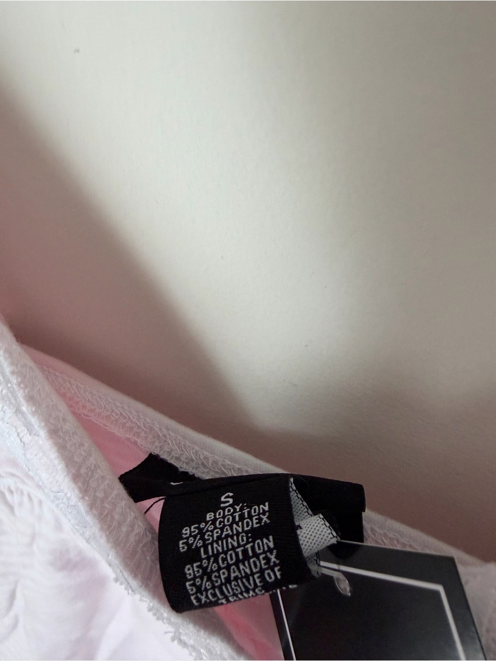 Just Polly Pink Striped lace trim Cami & Shorts cotton Sleep Set - Picture 5 of 8